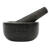 Medium-Sized Granite Mortar Household Garlic Mortar Garlic Crusher Spice Grinder Food Garlic Masher