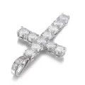 Silver small cross (single pendant)