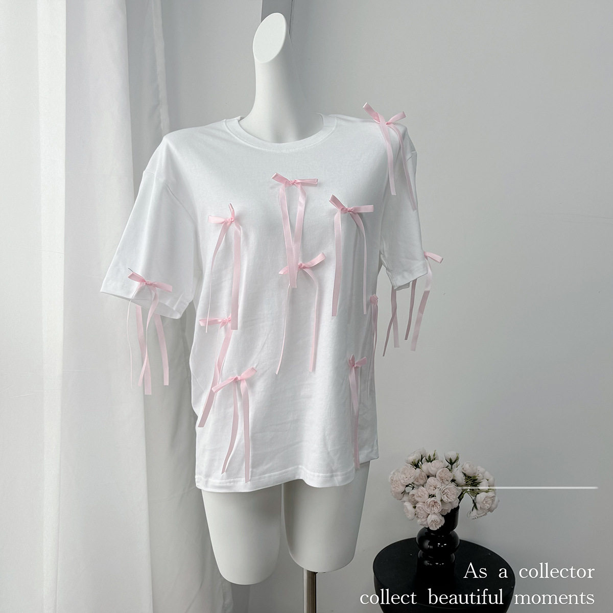 Womens Summer Loose Fit Short Sleeve T Shirt Bohemian Fringe Design 100 Cotton Casual Style Wholesale Available