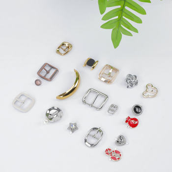 New Handmade Pin Buckle Open Pin Buckle Zinc Alloy Japanese Buckle Luggage Clothing Hardware Accessories Women's Shoe Decorative Buckle