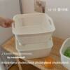 Double-Layer Plastic Kitchen Sink Strainer Basket for Washing Vegetables and Fruits, Household Fruit Tray
