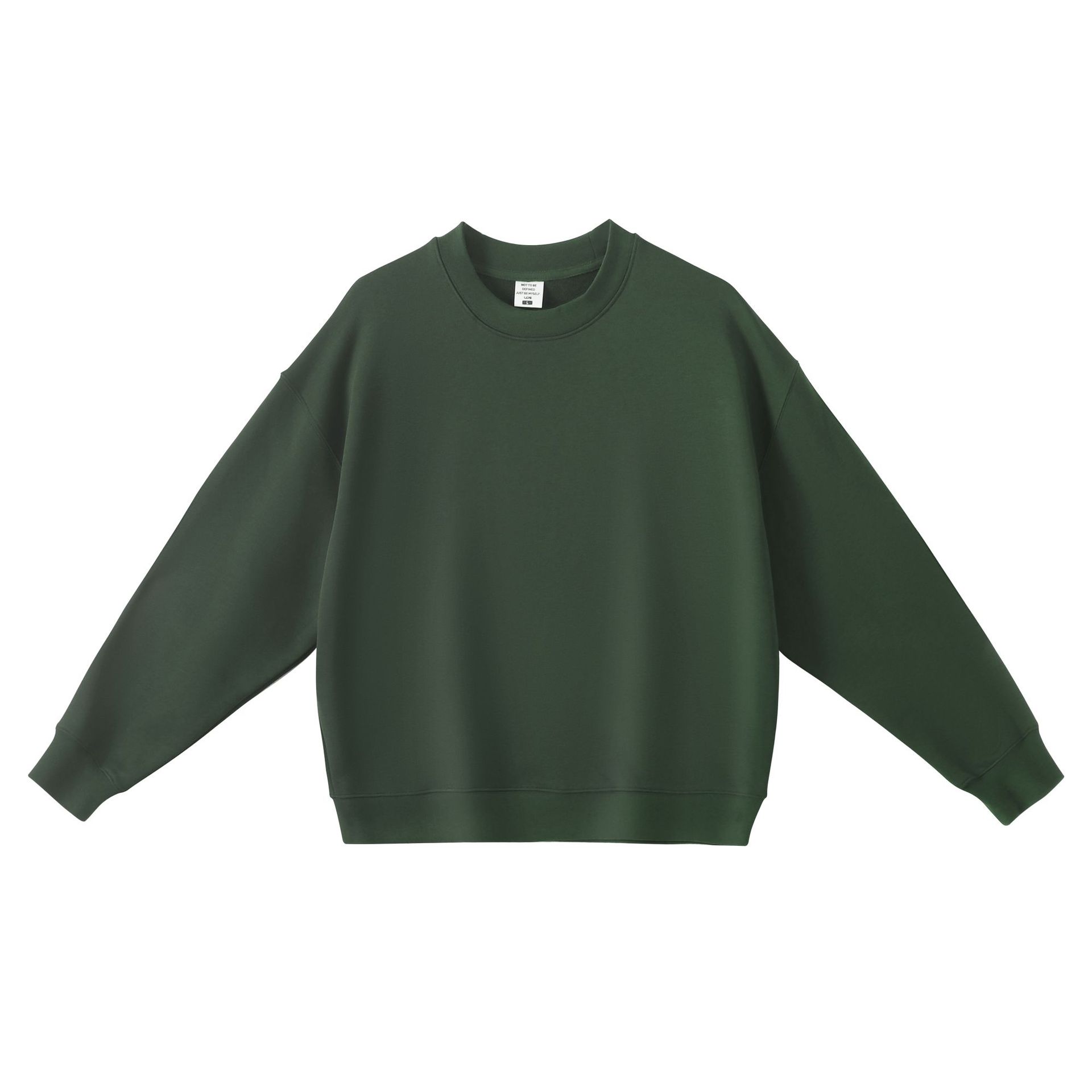 圆领基础款420G重磅大毛圈卫衣男潮牌韩系简约百搭长袖打底卫衣秋