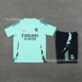 2425 short sleeve real madrid blue