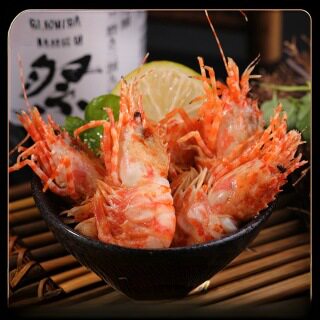 Greenland 70-90 Fire Lobster, Arctic Sweet Shrimp, Sea Shrimp, Cooked Frozen, Fresh-Keeping, Thawed and Ready to Eat 5kg