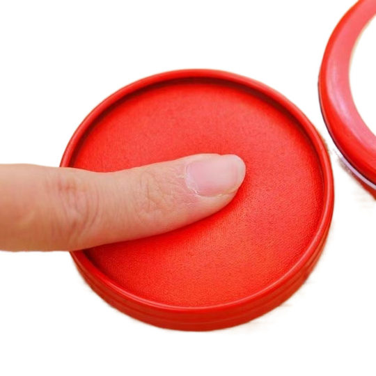 Ink pad seal seal financial contract seal invoice according to handprint quick drying iron box clear photosensitive seal oil red