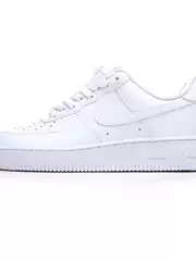 Air Force One First-Layer Cowhide Af1 Black Warrior All-White Classic Low-Top Sneakers Couple Sports Board Running Shoes