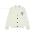 Silver [a8148 silver love cardigan style]
