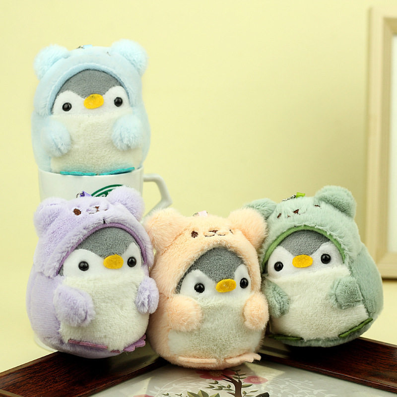 ペンギンがクマに変身