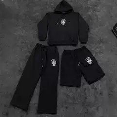 European and American Ins Wholesale Personalized Embroidered Sweatshirts, Sweatpants, Shorts Suits, Hoodies, Retro Jackets, Street Fashion Y2K