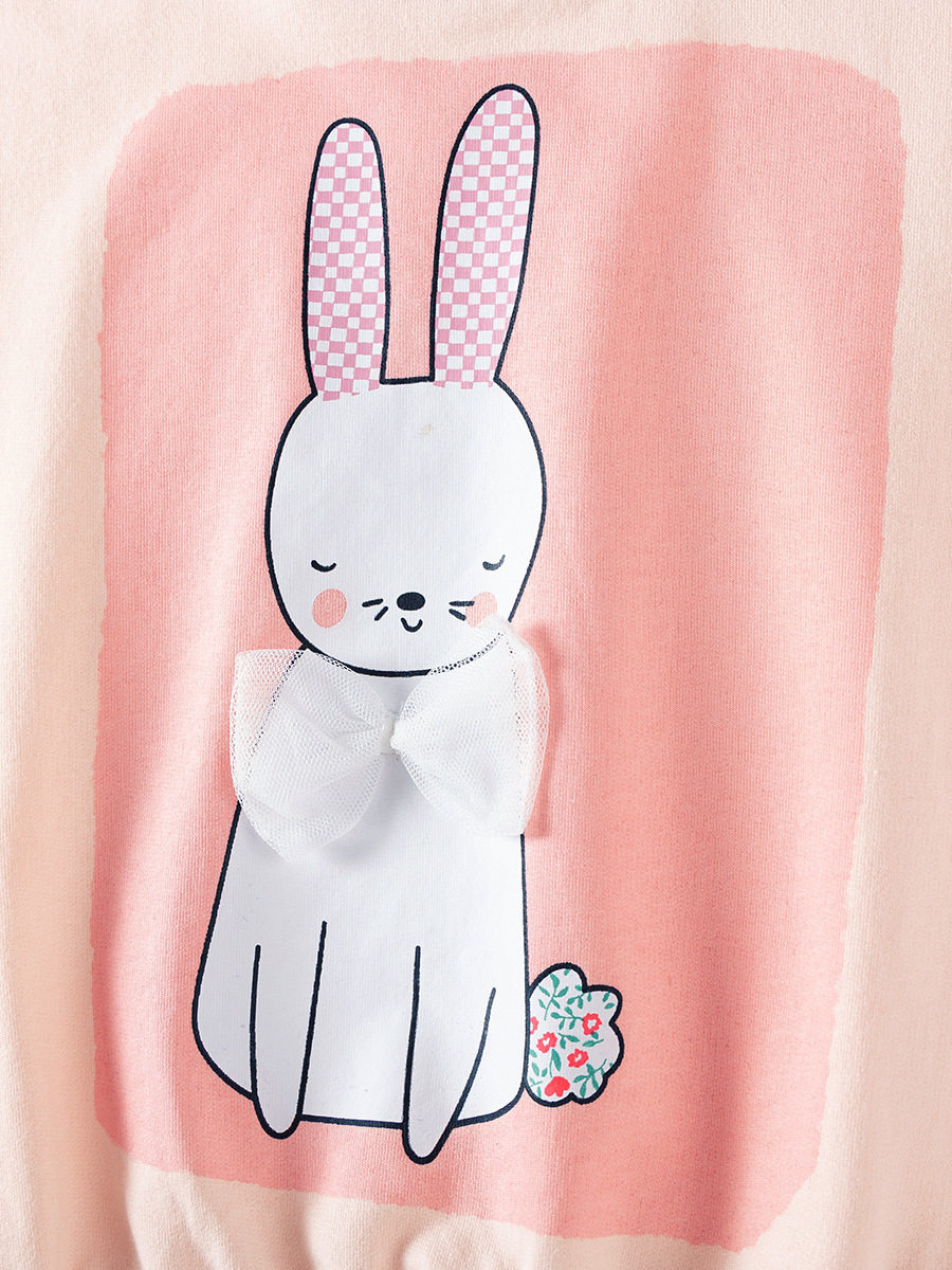 Girls' Autumn Long-Sleeve Cartoon Hoodie Wholesale, Kids' Wear