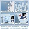 Naruto Sasuke Naruto Desktop Organizer Book Stand Telescopic Storage Folding Bookshelf Book Clip Thickened Student