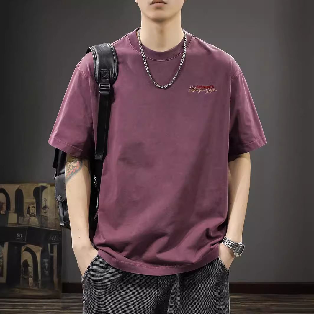(Mới) Mã B9568 Giá 820K: Áo Thun Nam Guryng Ngắn Tay Hàng Mùa Hè Phục Cổ Cổ Điển Thêu Họa Tiết Hoa Thời Trang Nam Chất Liệu Vải Bông G03 Sản Phẩm Mới, (Miễn Phí Vận Chuyển Toàn Quốc).