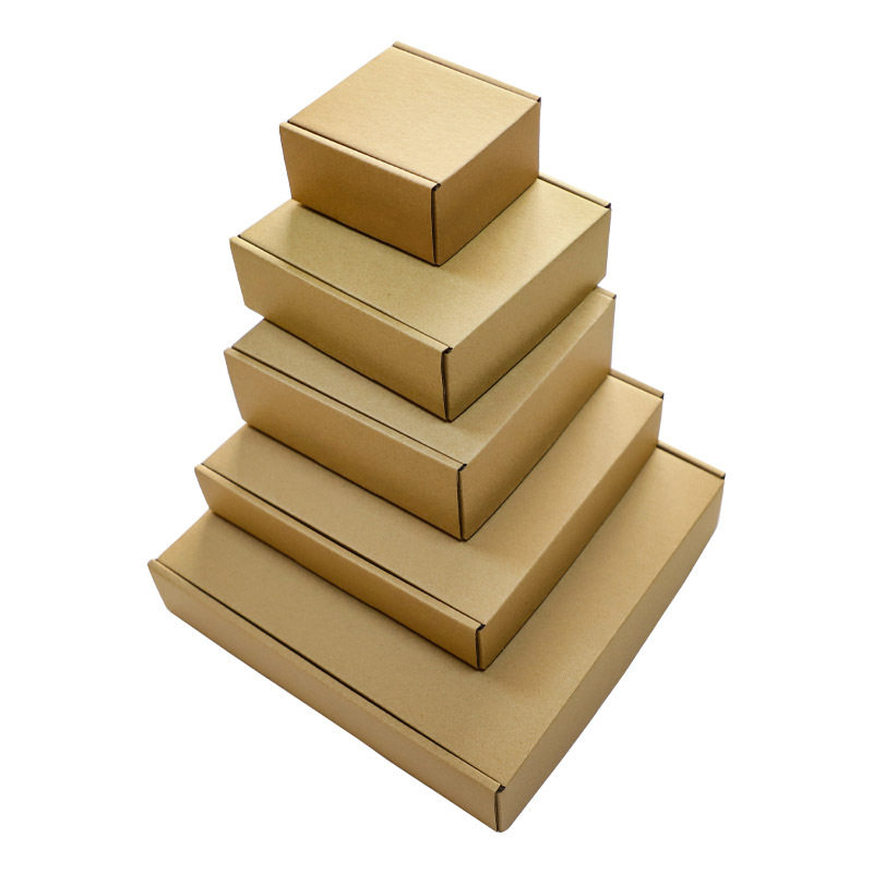 Flying Machine box E-Commerce wholesale carton rectangular express packaging corrugated mask gift food packaging box