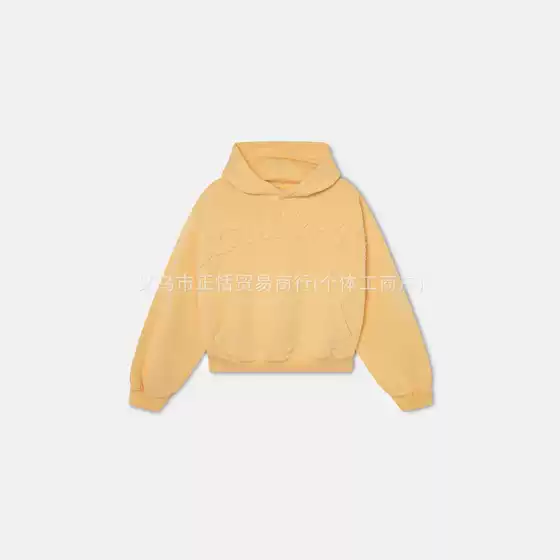 European and American Cross-Border Trendy Hooded Shirt 2025 New Autumn and Winter Loose Fashion Comfortable Solid Color Street Letter Sweatshirt