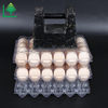 Pet Transparent Plastic Fresh Egg Packaging Box 15 Pieces Plastic Blister Egg Tray Thickeneded Plastic Egg Tray Supply