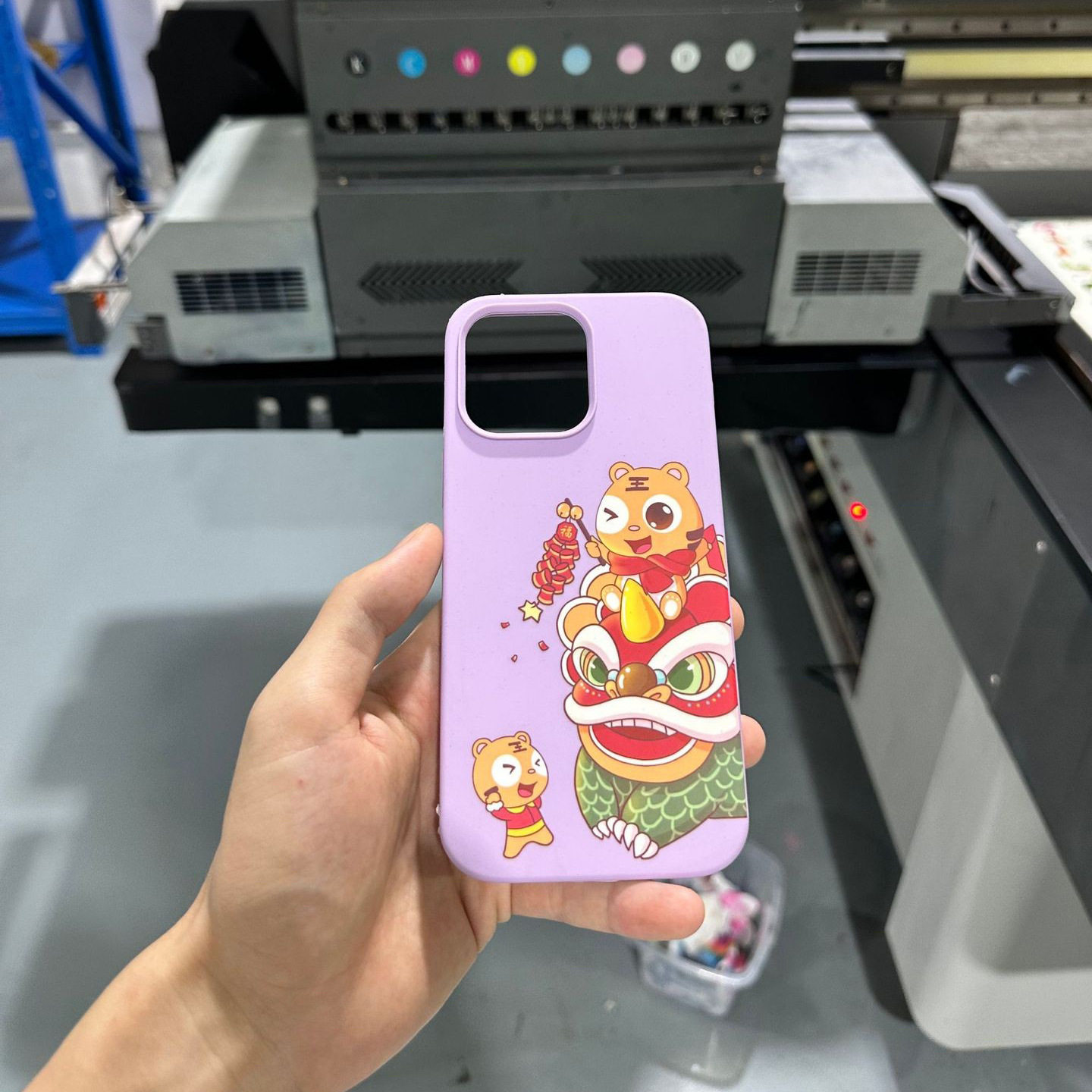 Small Silicone Printer 9060 Flatbed Colorful Inkjet 3D Relief Mobile Phone Case Acrylic Tpu Printing Machine