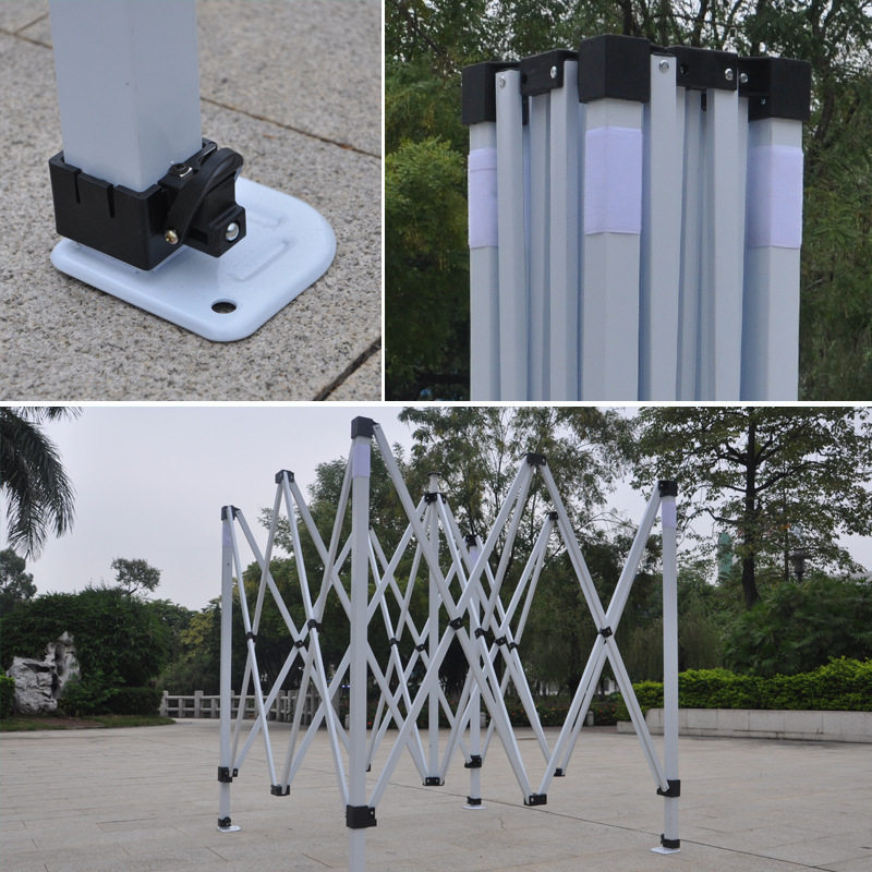 跨境外贸户外活动广告帐篷3x3米批发四角折叠遮阳棚雨棚印刷定制