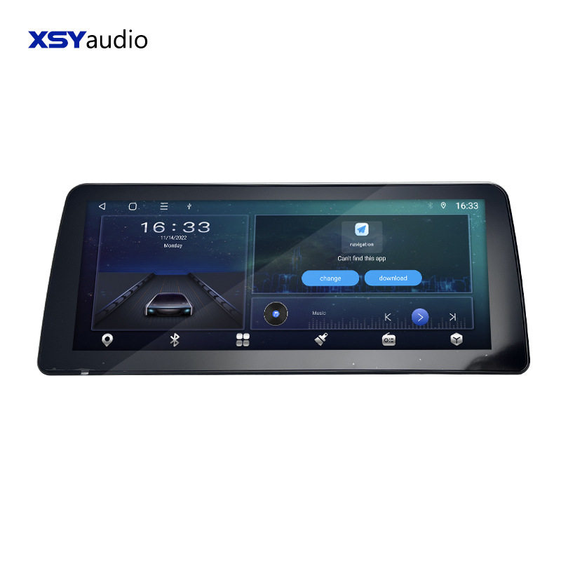 12.3 Universal Car Navigation System with Wireless Carplay, Large Screen Dvd, Integrated Reversing, Central Control Screen, and Smart Car Connectivity
