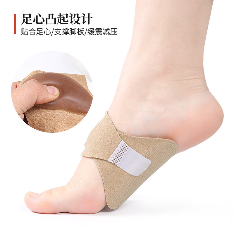 Cross-border Amazon Lazada flat foot bow corrector adjustable non-shedding soft silicone arch support strap