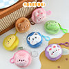 Cute Cartoon Plush Doll Coin Purse Student Portable Mini Earphone Bag Girl Macaron Coin Storage Bag