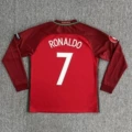 2016 portugal home long sleeve no. 7