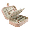 Portable Jewelry Travel Storage Box for Earrings, Bracelets, and Accessories, Compact and Easy to Carry, Anti-Oxidation