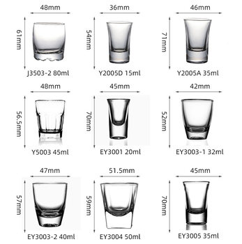 Green Apple Glass Shot Glass White Wine Glass Flask Wine Cup Small One-Cup Wine Dispenser Drinking Spirits Set Wholesale