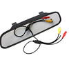 Cross-Border Hot-Selling Rearview Mirror Display 4.3inch External Car Camera with Light Car Rear View Reversing Image