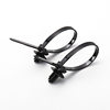 Directly Operated National Standard Industrial-Grade High and Low Temperature Resistant Threaded Automotive Wire Harness Ties Nylon Cable Ties Hellermanntyton