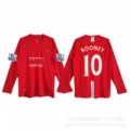 07-08 red devils home long sleeve number 10 plus armband