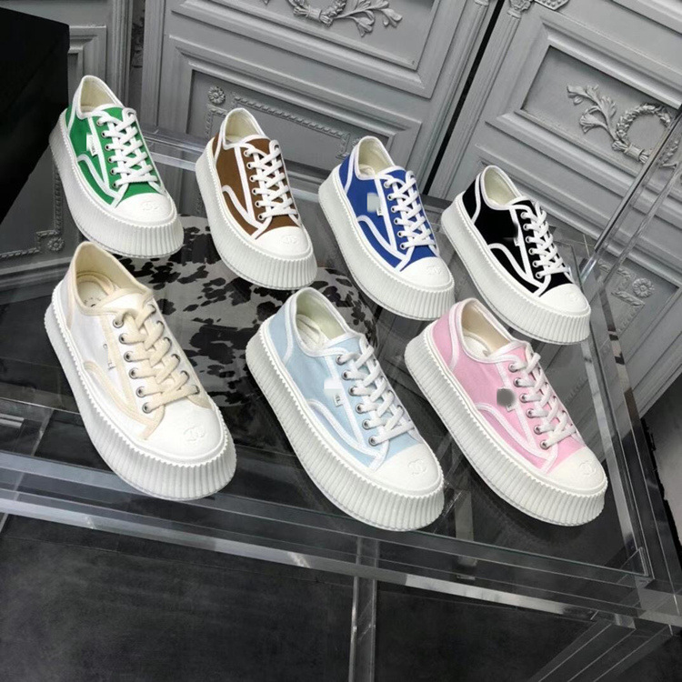 Small Fragrant wind Middle Ages Canvas Shoe 2021Years New Low Help Lace Net Red Biscuit Shoe Round Shoe A Item On behalf of  小香风中古帆布鞋2021年新款低帮系带网红饼干鞋圆头女鞋一件代发 Small Fragrant wind Middle Ages Canvas Shoe 2021Years New Low Help Lace Net Red Biscuit Shoe Round Shoe A Item On behalf of 