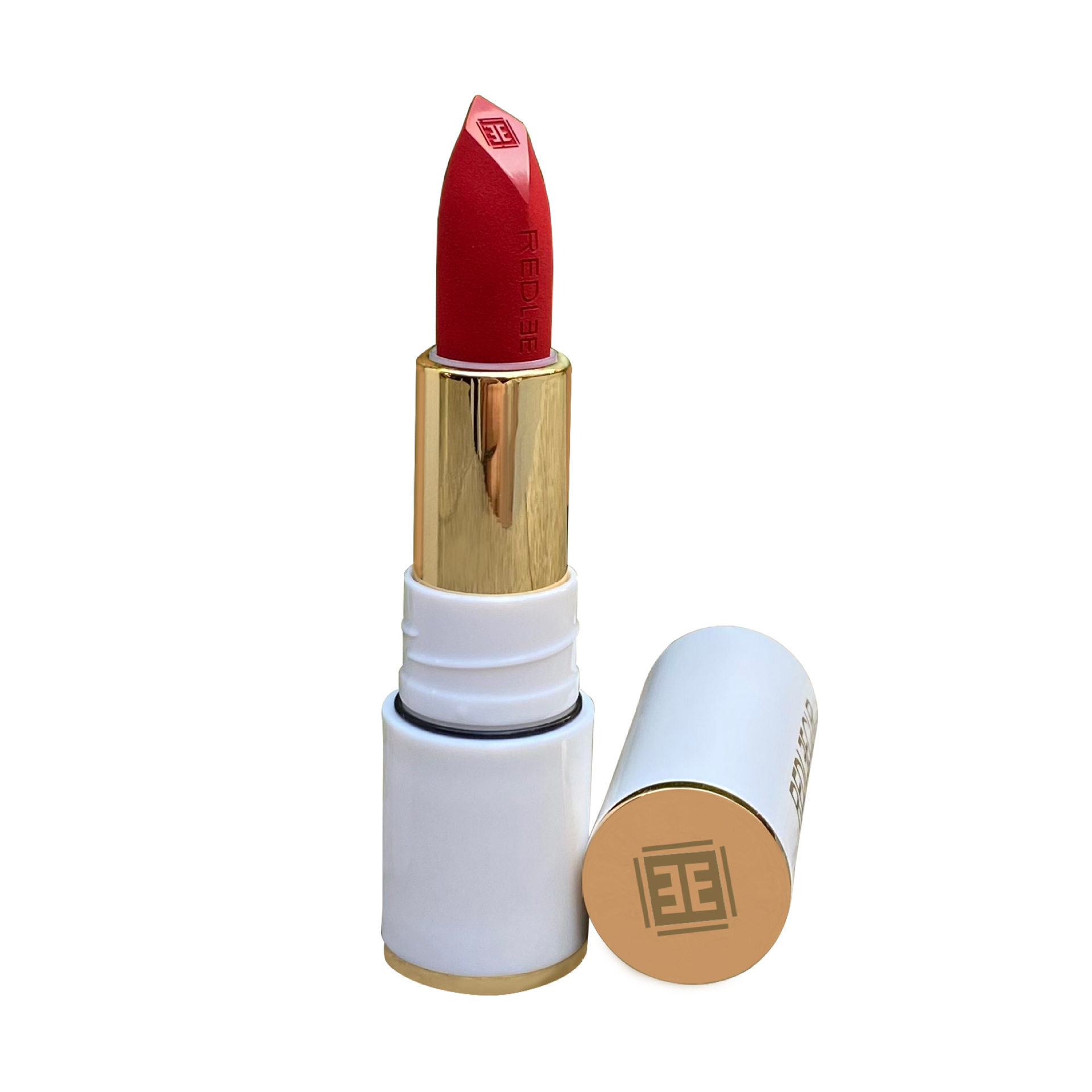 Riley charm color matte velvet lipstick does not fade non-stick cup lasting color plain small white tube lipstick student party