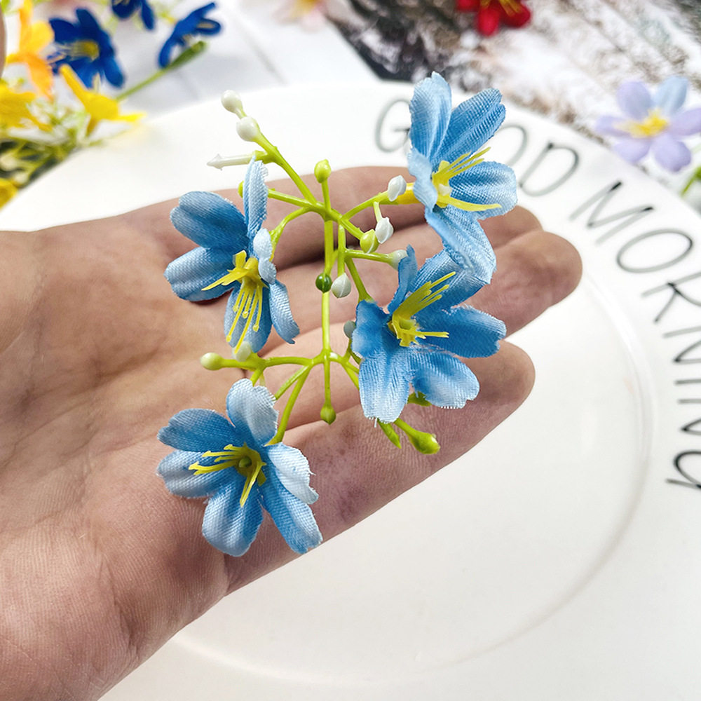 仿真小花瑞香花串 diy丁香花手工头饰材料配件学士帽套装道具假花