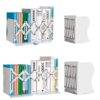 Retractable Bookshelf Multifunctional High School Student Simple Bookshelf Student Bookshelf Desktop Bookend Metal Thickened