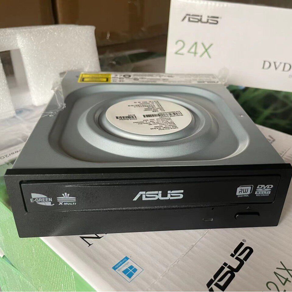 Подходит для настольных компьютеров Asus Asus встроенный оптический привод DVD с последовательным портом DRW-24D5MT 24X burner Изображение 1