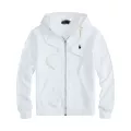 W001 fleece sweatshirt white