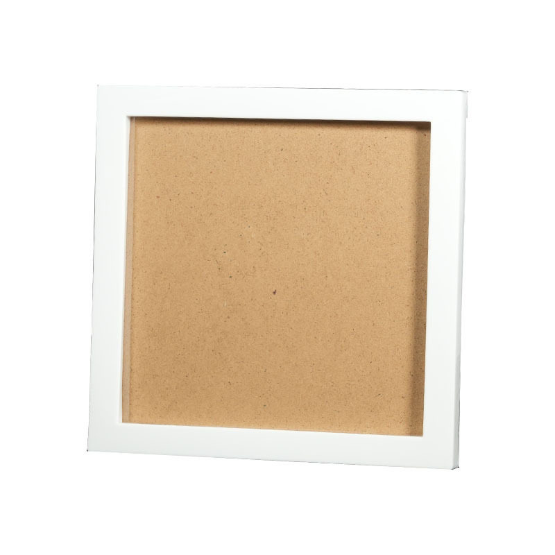 Pvc Plastic Oil Pastel Photo Frame Square Diamond Picture Frame DIY Kidsren's Handmade Round Framed Puzzle