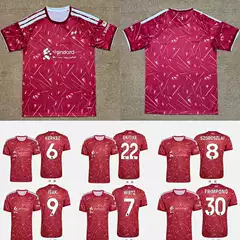 Cross-Border 26/27 Home Kit Salah Van Dijk Arnold Firmino Thiago Robertson Thai Version Jersey