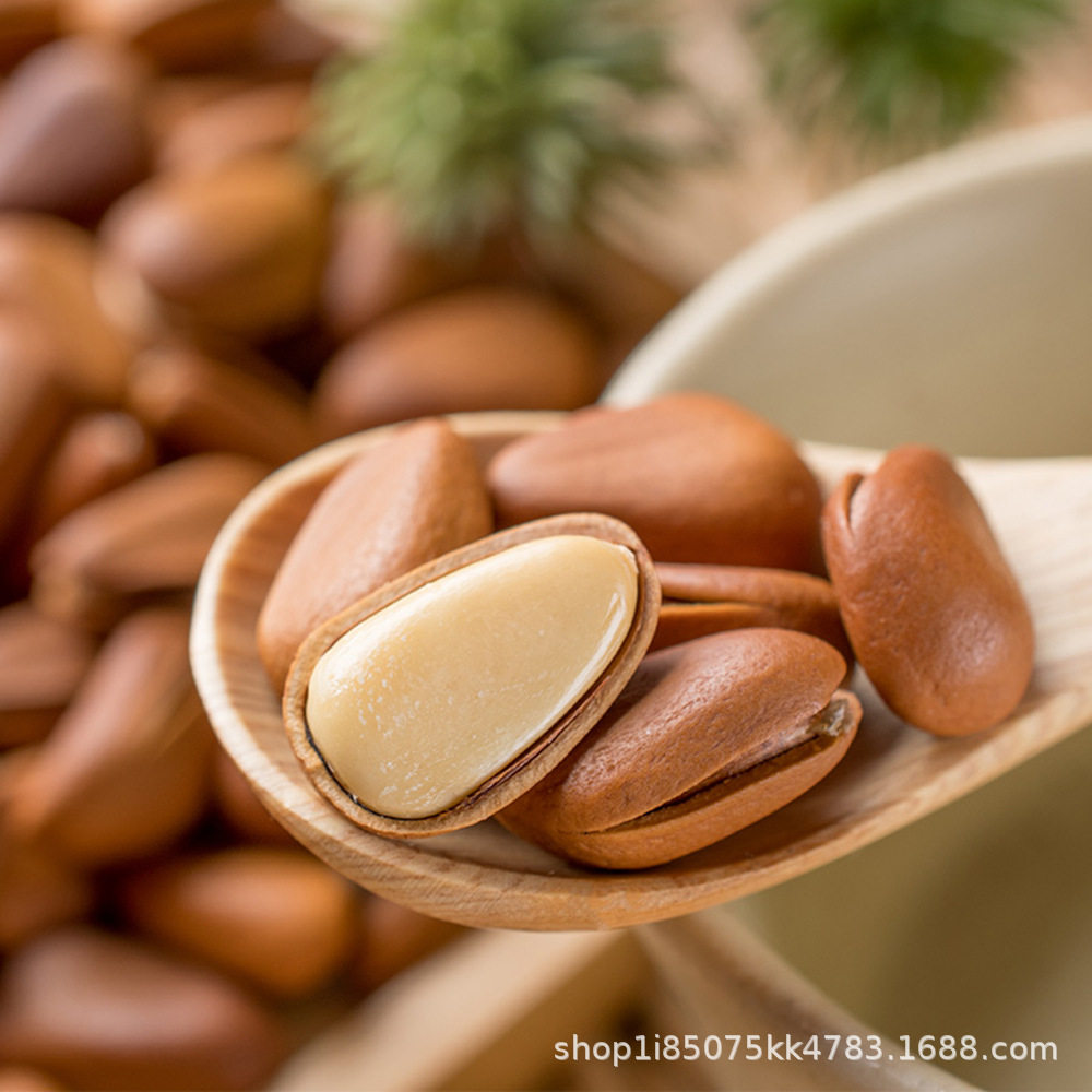 Large Particle Open Pine Nuts 250G/Bag Multi-Specification Original Flavor Open