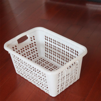 Extra Large Thickened Basket Rectangular Plastic Basket Turnover Frame Clothing Sundries Storage Basket Storage Basket Vegetable Basket
