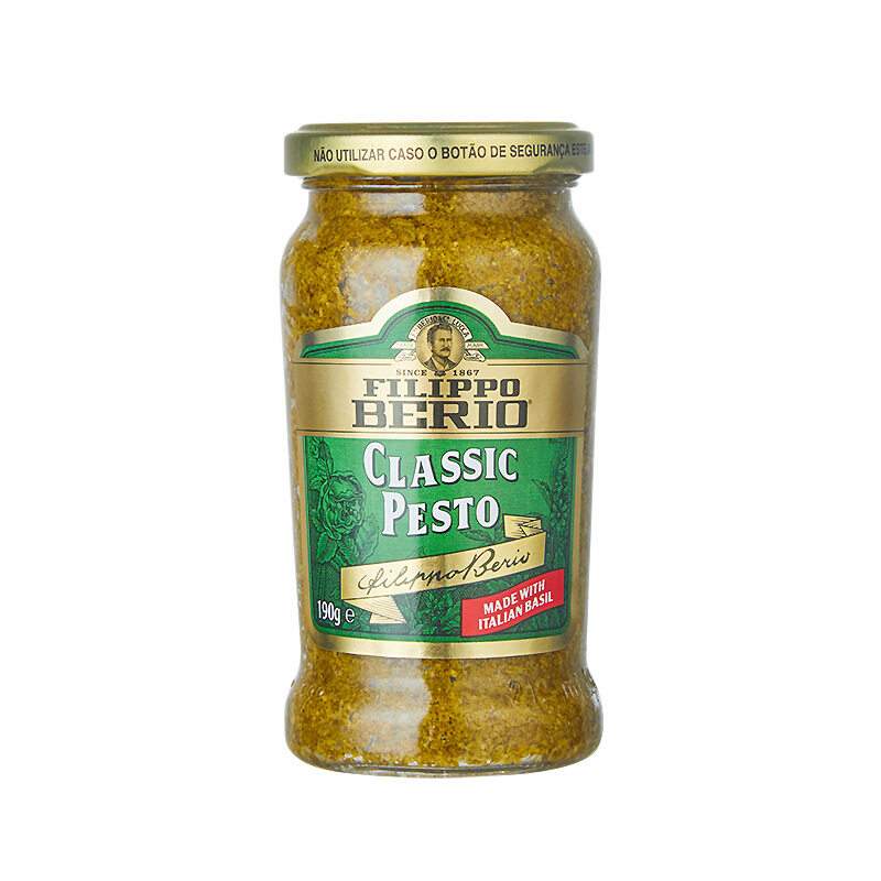 Emerald Berry basil sauce Italian flavor pasta sauce Western cuisine seasoning sauce 190g/Can household commercial