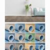 Large-Area Full-Cover Pvc Plastic Flooring, Wear-Resistant and Non-Slip, Suitable for Schools and Hospitals, Dense Floor Covering, Thickened Roll Material