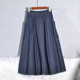 2025 skirt a denim skirt mid length skirt petite