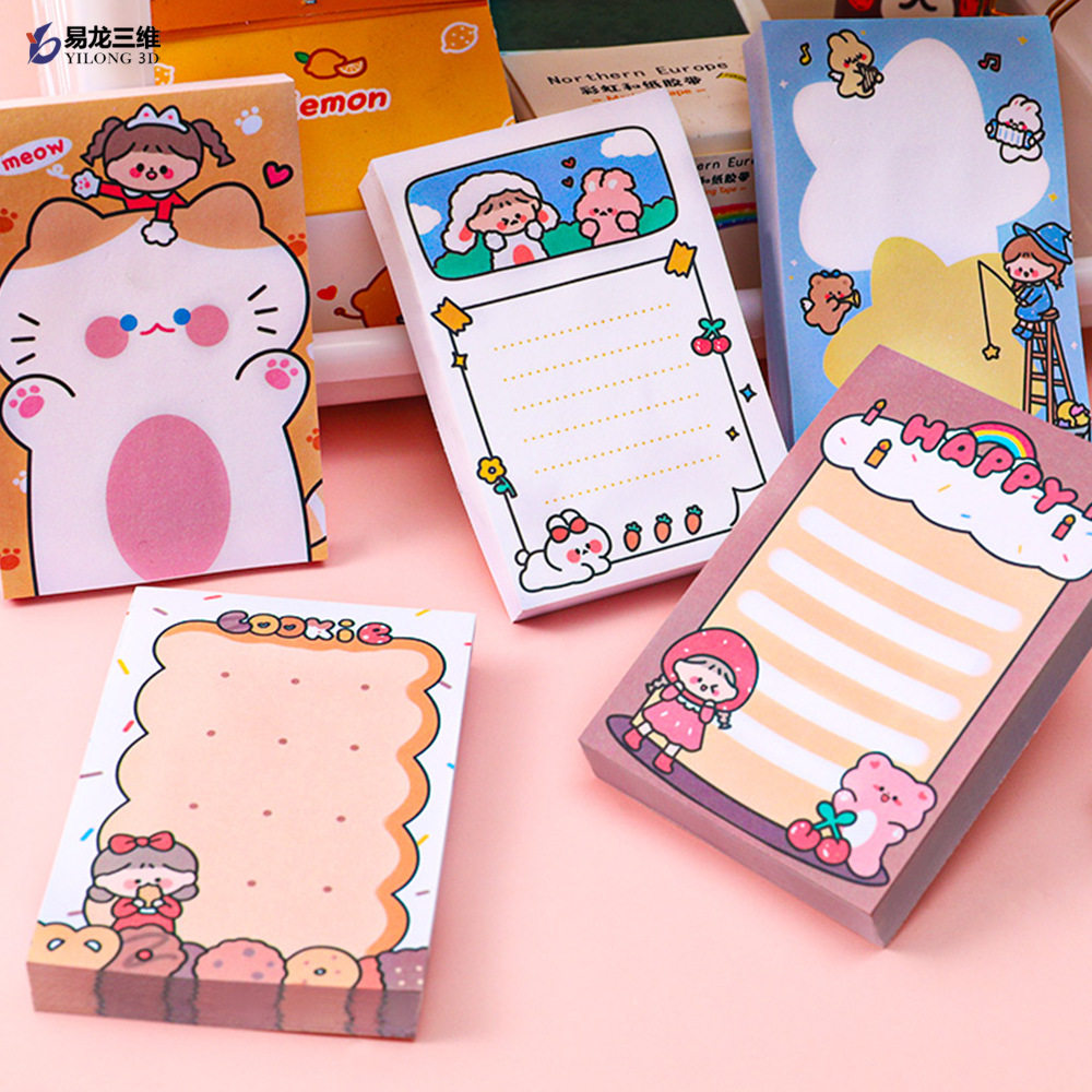 Cartoon Sticky Notes High-Speed Printer, Planner Colorful Printing Machine, Small Digital Inkjet Printer, Business Equipment