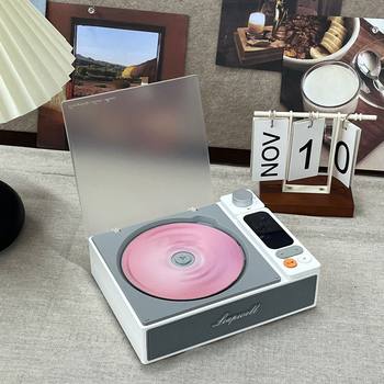 Hot Selling Retro CD Player Album Walkman CD Player CD Music Player Portable Bluetooth Audio Gift