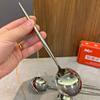 Korean ins high-looking stainless steel fork household exquisite dinner spoon tableware fork spoon western main meal spoon