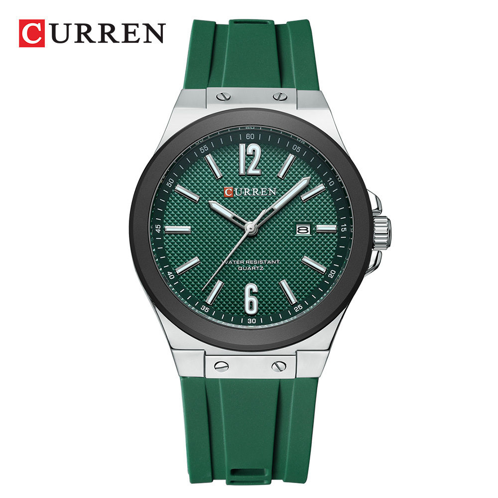 Curren/Crane 8467 Men's Watch Calendar Men's Tape Watch Casual Men's Watch Foreign Trade Watch