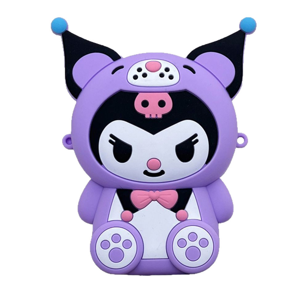 Creative Cartoon Children's Silicone Bag Cute Kumi Vertical Body Crossbody Coin Purse Girl's All-match Clothing Single-shoulder Storage