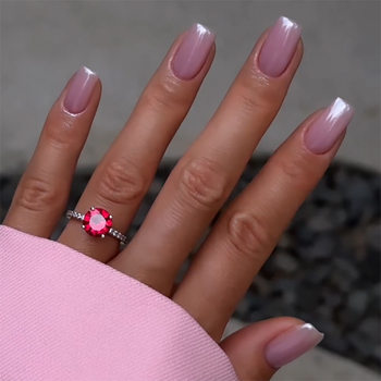 Simple Solid Color Dressing Armor Removable Nail Art Wholesale Short Square Fake Nail Nail Pieces press on nails