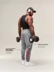 Gymshark Men's Sports Pants Jogger Gym Muscle Bodybuilding Casual Pants Cotton Printed Trousers